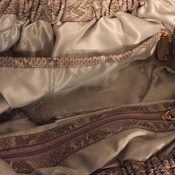 Animal Print Embossed Leather Bag - Picture 6 of 8